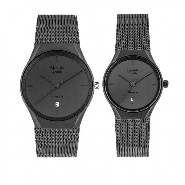 Alexandre Christie Tranquilty AC 8571 Grey Couple